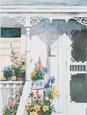 Victorian Porch art print by Susan Tolle McClure