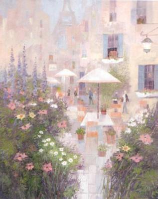 Jardin Rivoli art print by Albert Swayhoover