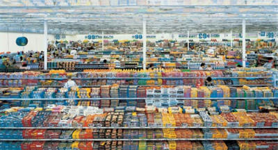 99 Cent art print by Andreas Gursky