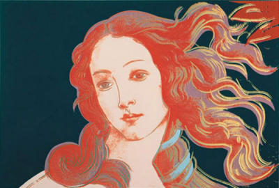 Details of Renaissance Paintings art print by Andy Warhol