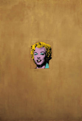 Gold Marilyn Monroe, 1962 art print by Andy Warhol
