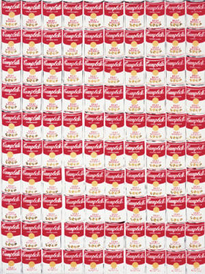 One Hundred Cans, 1962 art print by Andy Warhol