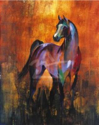 Unbridled II art print by Annrika James