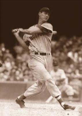 Ted Williams, 1946 art print by Anonymous