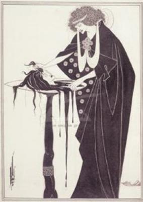 The Dancer's Reward, for Salome, 1893 art print by Aubrey Beardsley
