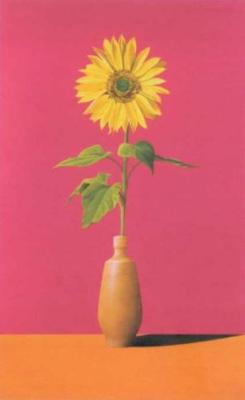 Yellow Sunflower art print by Azank