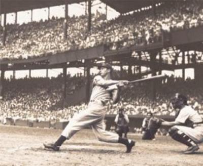 Joltin' Joe DiMaggio art print by Bettmann-Corbis