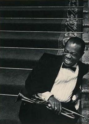 Louis Armstrong art print by Bob Willoughby