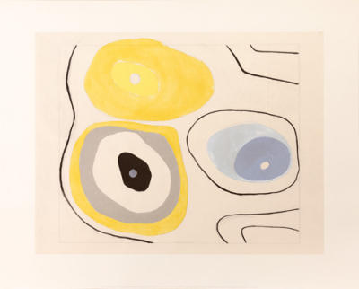 Gouache Number Three 1935 (Silkscreen print) art print by Brandon Harper