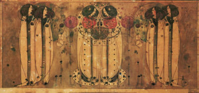 The Wassail art print by Charles Rennie Mackintosh
