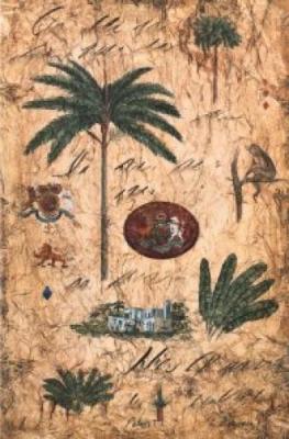 Palms I art print by Claudette Beauvais