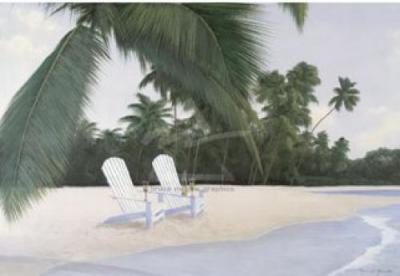 Island Hideaway art print by Diane Romanello