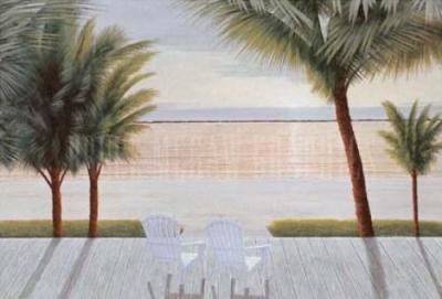 Palm Bay Dreaming art print by Diane Romanello
