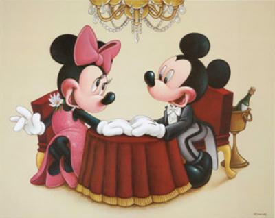 mickey and minnie. A Toast to Mickey and Minnie