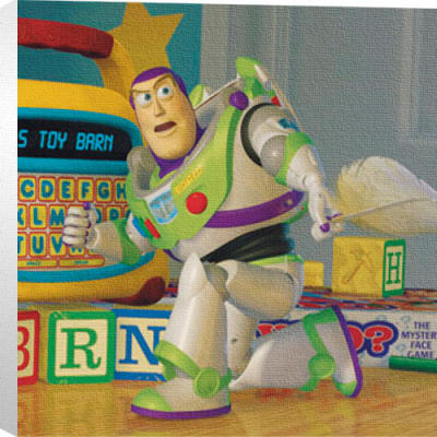 Buzz to the Resue art print by Disney