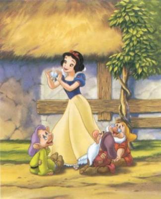 Snow White-Two Hearts as One art print by Disney