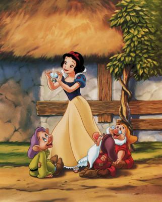 Snow White-Two Hearts as One art print by Disney