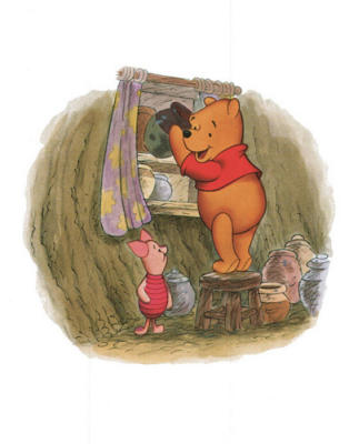 Time to Put Away the Honey Pots art print by Disney
