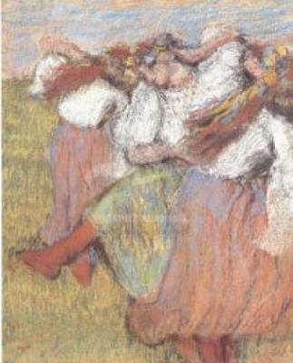 Russian Dancers, 1899 art print by Edgar Degas