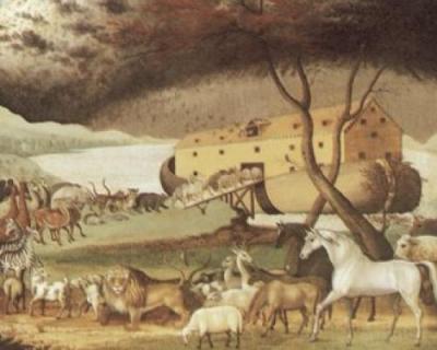 Noah's Ark art print by Edward Hicks