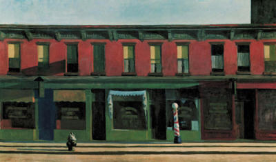 Early Sunday Morning, 1930 art print by Edward Hopper