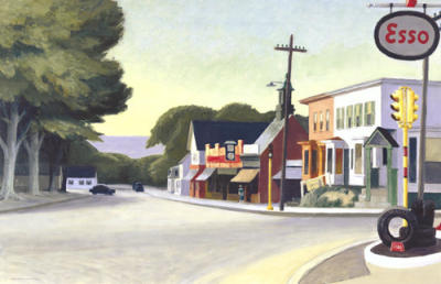Portrait of Orleans, 1950 art print by Edward Hopper
