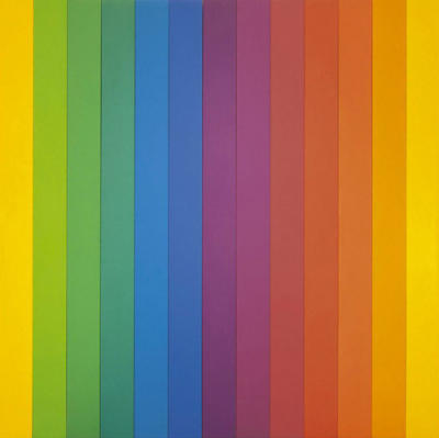 Spectrum IV art print by Ellsworth Kelly