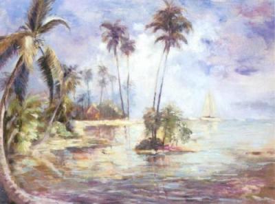 Hidden Cove art print by Greene