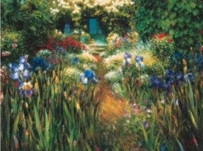 Secluded Garden art print by Greg Singley