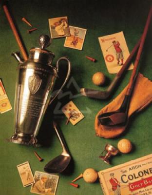 Golf II art print by Harrison