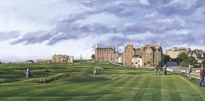 The Road Hole art print by Healey