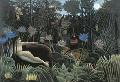 The Dream art print by Henri Rousseau