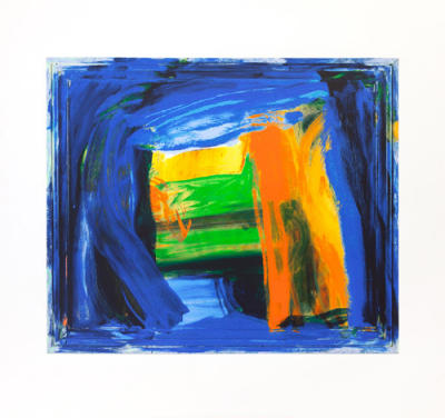 Andrew Allfree (Silkscreen print) art print by Howard Hodgkin
