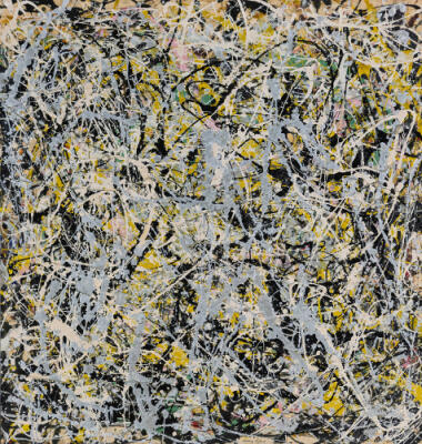 No. 4, 1949 art print by Jackson Pollock