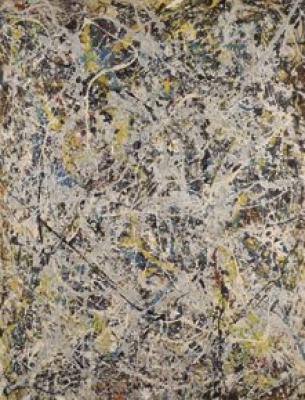 Number 9, 1949 art print by Jackson Pollock