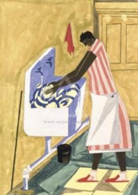 Home Chores, 1945 art print by Jacob Lawrence