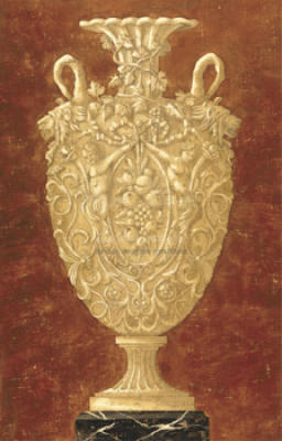 Grand Royal Urn art print by Jacques Lamy