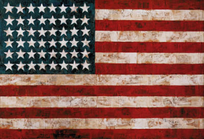 Flag, 1954-55 art print by Jasper Johns