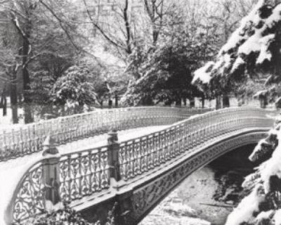 Pine Bank Arch, Central Park, 1996 art print by Jay Hall