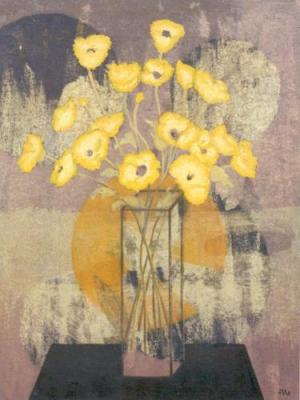 Yellow Spring art print by Jean