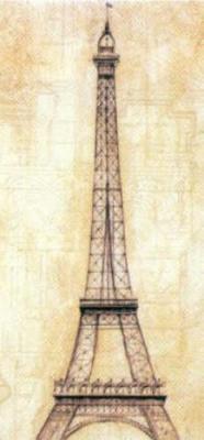 Eiffel Tower art print by John Douglas