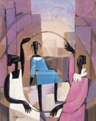 Double Dutch art print by Joseph Holston