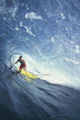 Barreled, North Shore art print by King