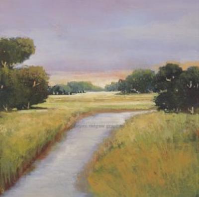 Golden Marsh art print by Lankford