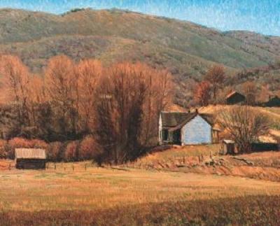 Springtime in Peterson art print by Leconte Stewart