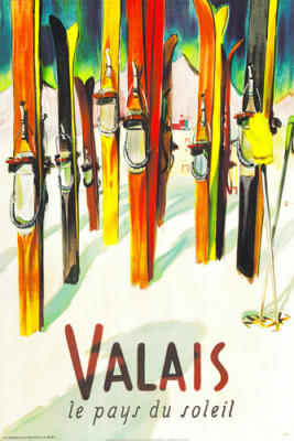 Valais art print by Libiszewski