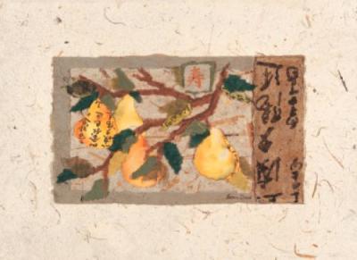Asian Pears art print by Linn Done