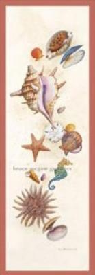 Seashell Island art print by Lisa Danielle