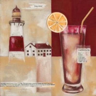 Hampton Tea art print by Lucy Barnard
