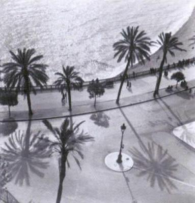 Nice, la promenade des Anglais art print by Marcel Bovis